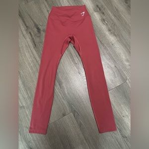 Pink gym shark leggings